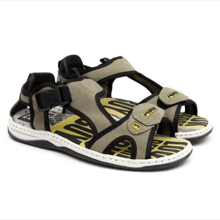 Sandalias Cuero - Arena