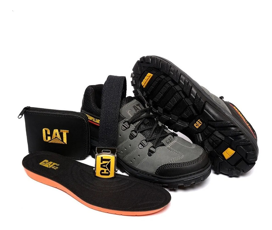 Zapatos CAT Cuero Legitimo Stock