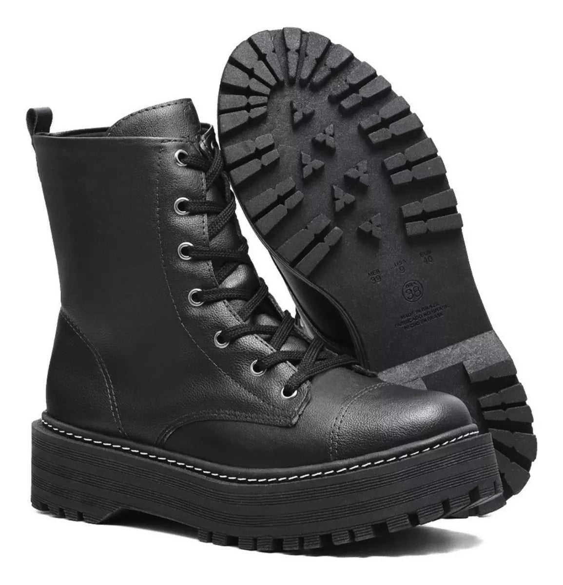 Bota Dama Mujer Borcego Chelsea Sofia - Negro Charol - Ardoa