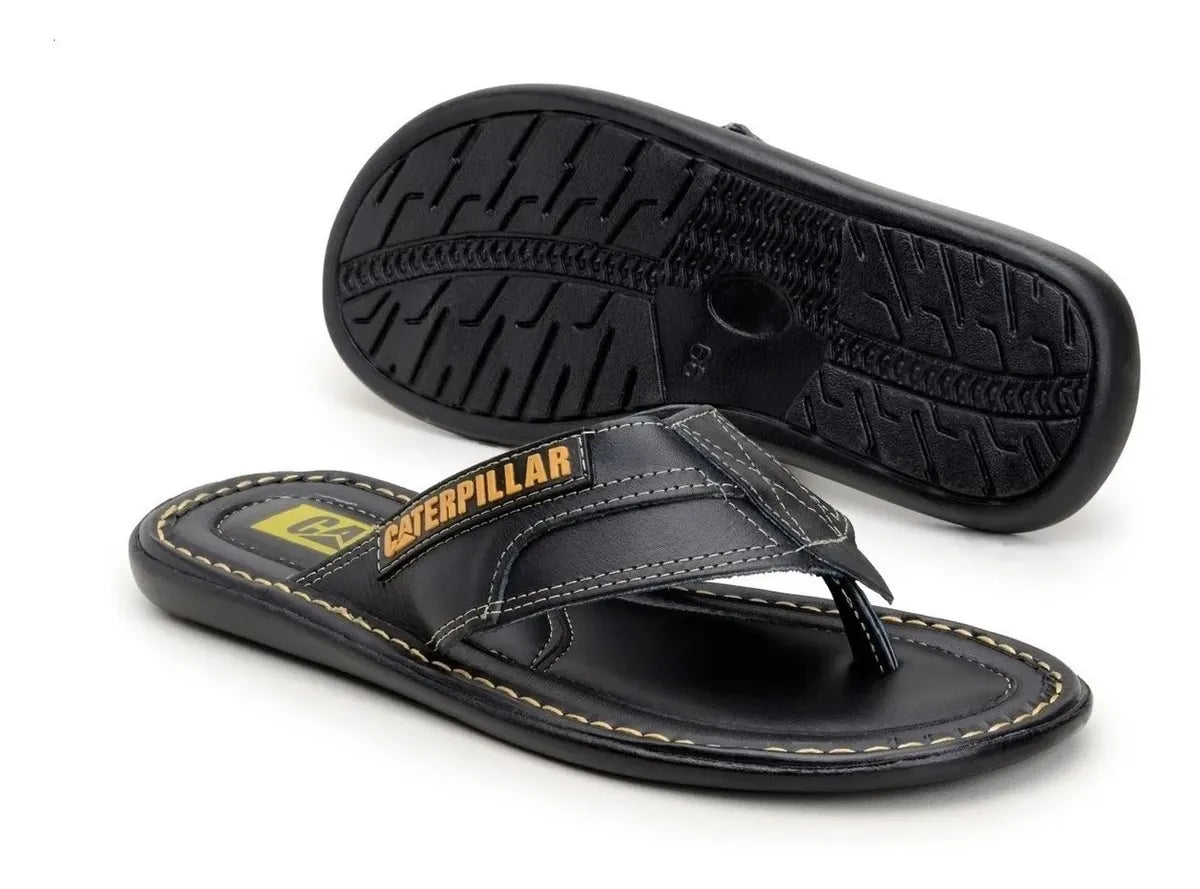 Chinelas Sandalias Caterpillar Cat Cuero Entrega Inmediata