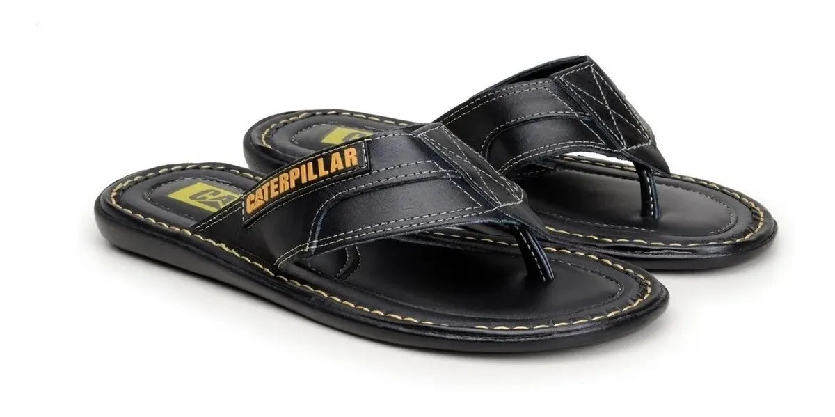 Chinelas Sandalias Caterpillar Cat Cuero Entrega Inmediata